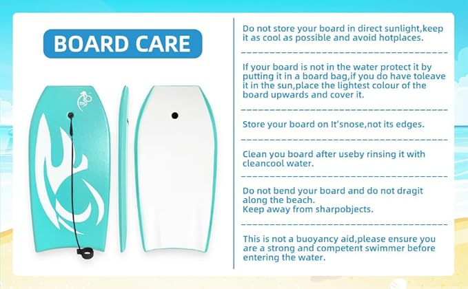 Bo-Toys Body Board Lightweight with EPS Core