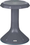 Wobble Stool, 18", Flexible Seating, Grey