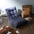 Foldable Floor Chair with Adjustable Back Support for Living Room Bedroom and Tatami Use Comfortable Lounge Seating for Reading and Watching TV