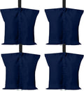 ABCCANOPY Canopy Weights 120 LBS Gazebo Tent Sand Bags,4pcs-Pack (Navy Blue)