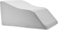 Lounge Doctor Elevating Leg Rest Wedge Pillow, Heather Grey, Large