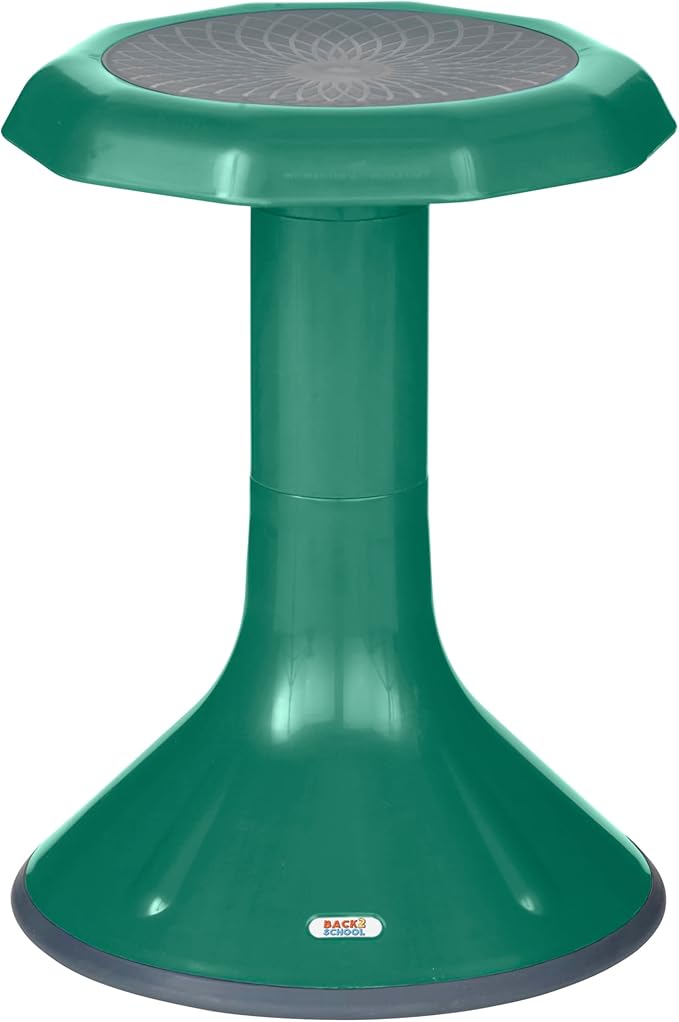 Wobble Stool, 18", Flexible Seating, Green