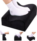 Foot Rest for Under Desk at Work, Ergonomic Under Desk Footrest with Washable Cover, Memory Foam Foot Stool for Office Chair & Gaming Chair, Back & Hip Pain Relief, Black