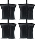 ABCCANOPY Canopy Weights 120 LBS Gazebo Tent Sand Bags,4pcs-Pack (Black)