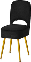 IBUYKE Small Storage Vanity Stool with Folding Backrest, 12.99" x 13.78" x 31.5" Square Teddy Velvet Ottoman, Makeup Chair for Living Room, 4 Metal Legs with Anti-Slip Feet, Black WBD027B