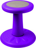 Studico ActiveChairs Kids Wobble Stool, Flexible Preschool & Elementary Classroom Seating, Improves Focus & Posture. ADHD/ADD Wiggle Chair, [Kids Active Fidget Chairs], 14" Stool, Ages 3-7, Purple