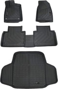 Compatible for 2018-2022 Honda Accord Floor Mats & Cargo Liner All Weather Car Floor Mats for 2018 2019 2020 2021 2022 Honda Accord Accessories