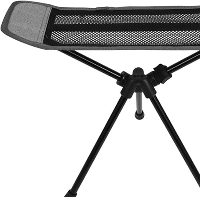Folding Foot Rest Travel, Leg Rest Bracket Stool, Antislip Feet Compact Aluminum Foldable Camping Chair Footrest for Outoor