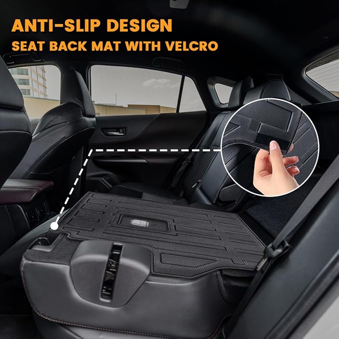 Compatible for 2021-2025 Toyota Venza Seat Back Cover All Weather Backrest Mats for 2025 2024 2023 2022 2021 Toyota Venza Accessories