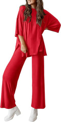 PRETTYGARDEN Two Piece Sets for Women Summer Fashion Lounge Matching Set 2026 Spring Travel Vacation Airport Outfits Clothing