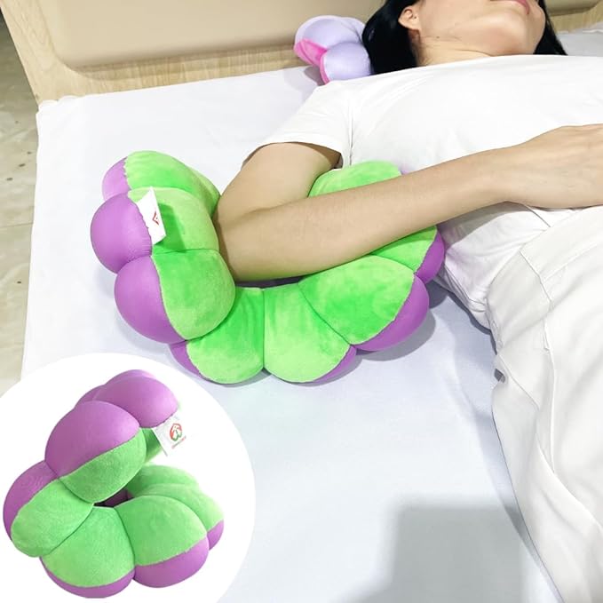 Anti Bedsore Cushion,Broken Elbow Elevation Pillow,Donut Pillow for Hand and Foot Pressure Relief,Elbow,Ankle,Leg,Hip Support Pad Green