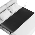 earthzhenxin Grounding Sheets, Grounding Mat for Bed, Improve Sleep Quality, Relieve Stress, Anti-Static Mat Suitable on Bed (Black, Queen - 60"x27")
