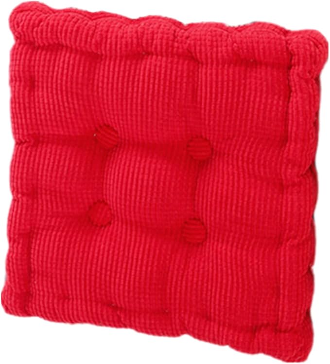 15"x15" Square Comfortable Seat Cushions Home Pillow Indoor Corduroy Chair Pads Office Soft Cushion