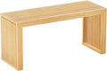 APRTAT Bamboo Dining Bench Indoor Long Entryway Shoe Rack Benchs,Outdoor Modern Wood Benches 35 Inch Bamboo Bench for Living Room Hallway Bedroom Bathroom
