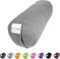Sol Living Yoga Bolster Pillow Rectangular Meditation Cushion Cotton Meditation Accessories for Restorative Yoga Meditation Pillow Yoga Pillow Firm Body Pillow Bolster Pillow for Legs Removable Cover