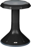 Wobble Stool, 18", Flexible Seating, Black