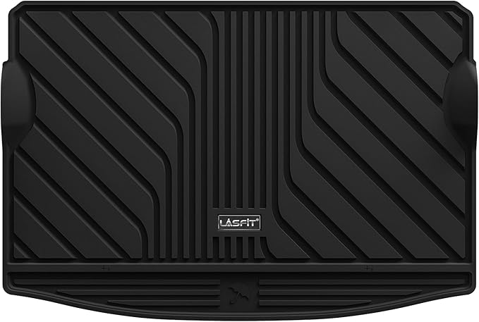 LASFIT Cargo Mat for Subaru Impreza & Crosstrek 2026 2025 2024, All Weather TPE Custom Fit Easy Clean Durable No-Curling Car Trunk Mat for Crosstrek & Impreza 2026 2025 2024 Cargo Liner,Black
