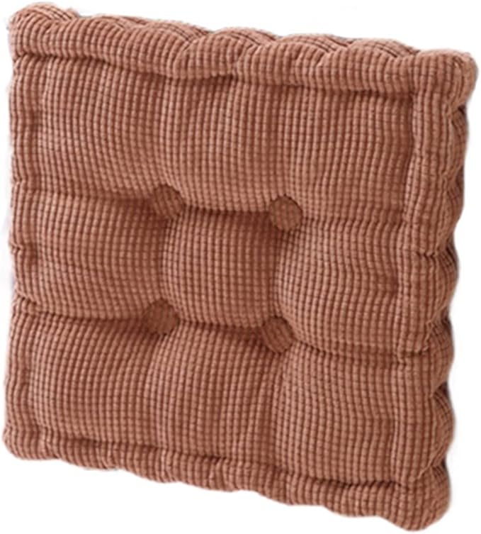 15"x15" Square Comfortable Seat Cushions Home Pillow Indoor Corduroy Chair Pads Office Soft Cushion