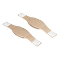 Ehucon Add-on Secure Strap Prevent 3D Heel Protector from Shifting or Falling Off,Relieve Pressure Ulcer Pain-Sold as 2 Count-Khaki（NOT INCLUTE 3D Heel Protector）