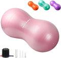 INPANY Peanut Ball - Anti Burst Exercise Ball for Labor Birthing, Physical Therapy for Kids, Core Strength, Flexible Seating, Home & Gym Fintness, Sensory Chair Wiggle Seat for Boys and Girls