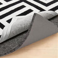 GORILLA GRIP Felt and Natural Rubber Stay in Place Slip Resistant Rug Pad, 1/4in Thick, 6x9 FT Protective Padding Under Area Rugs, Cushioned Gripper Pads, Carpet Runners, Hardwood Floors Protection