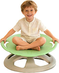 FERUERW Spinning Chair for Autistic Kids with Handle, Sensory Swivel Chair, 220LBS Weight Capacity, Sensory Toy for Children with ADHD/Autism, Training Body Coordination, 3+ Years (Light Green)