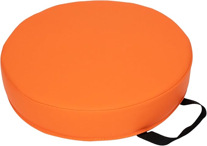 Schooled Cushioned Floor Seats - Set of 6 Round Spot Markers for Early Childhood Floor Time - Flexible Seating