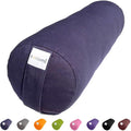 Sol Living Yoga Bolster Pillow Rectangular Meditation Cushion Cotton Meditation Accessories for Restorative Yoga Meditation Pillow Yoga Pillow Firm Body Pillow Bolster Pillow for Legs Removable Cover