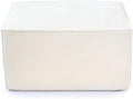 JACH Sofa Ottoman Module, Minimalist Comfy Breathable Ottoman Footstool Paired with Sofa Couch for Living Room, Apartment, Beige