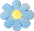 Grafingy Flower Pillow, Flower Shaped Throw Pillow Floor Pillow Soft Seating Cushion Room Decor Plush Pillow for Bedroom, Sofa, Bed, Reading (21 inch, Blue)
