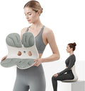 CabSupport Lumbar Support for Office Chair M5 – Ergonomic Support Seat for Posture Correction and Lower Back Pain Relief – Portable, Washable Pads for Office, Home, Car & Floor Sitting