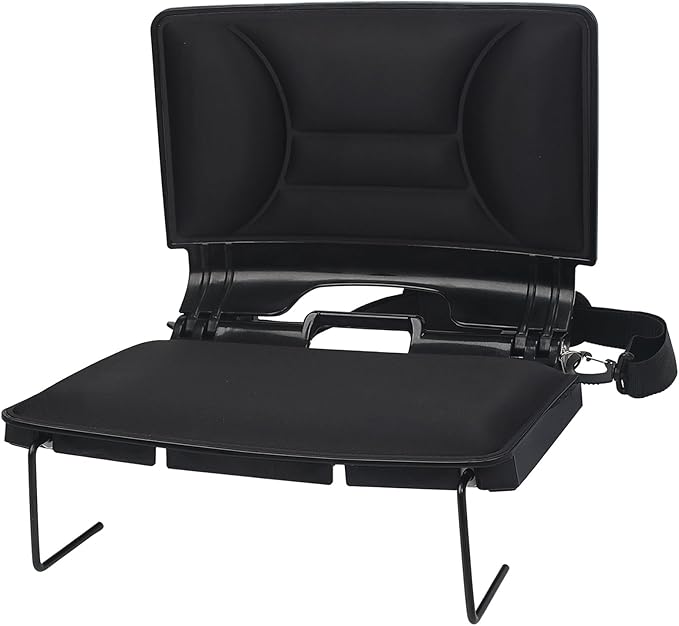 Stadium Seats for Bleachers with Back Support,Stadium Seating for Bleachers with Comfy Padded Active Foam Backs,Portable Folding Stadium Chair with Shoulder Strap