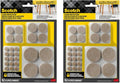 Scotch Felt Pads, Beige, Furniture Pads for Protecting Hardwood Floors, Round, Assorted Sizes Value Pack, Self-Stick Design, Protecting from Nicks, dents, Scratches (SP845-NA), 1 Pack (324, 2 Pack)