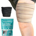 Beltwell® Adjustable Thigh Compression Wrap for Swollen Legs, Lymphedema, Varicose Veins, Lipedema, Edema, Circulation, Heaviness, Post-Surgery & Blood Clots – Muscle Recovery, Pain Relief, Circulation & Mobility – Support for Men & Women
