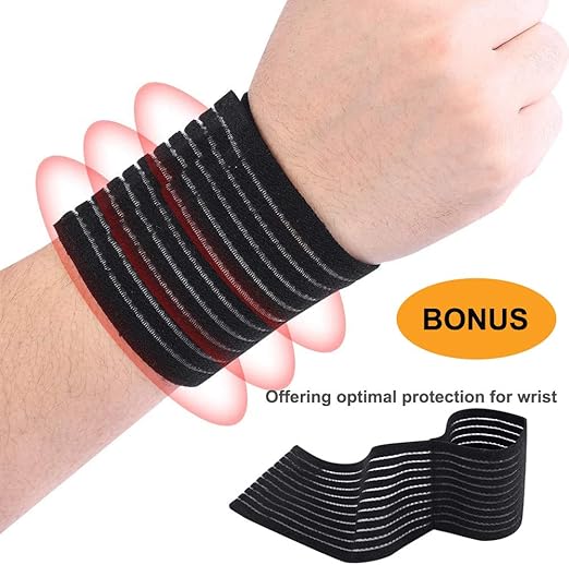 Vinaco 2 Pack Breathable & Strong Ankle Brace for Sprained Ankle, Stabilize Ligaments, Prevent Re-Injury Compression Foot Brace for Men & Women with Adjustable Wrap, Ankle Support for Men