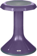 Wobble Stool, 18", Flexible Seating, Eggplant