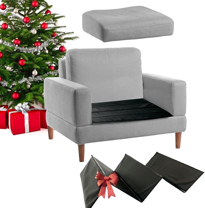LAMINET Deluxe Adjustable Furniture Fix Sagging Cushion Seat Saver - Armchair/Recliner - 17" L x 22" W