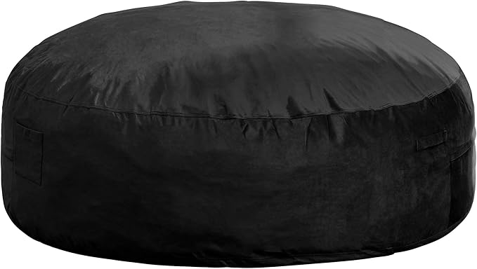 Hobestluk Bean Bag Chair 6Ft Giant Bean Bag Chairs for Adults Large Bean Chairs with Removable Cover,Big BeanBag Chairs for Living Room, Bedroom