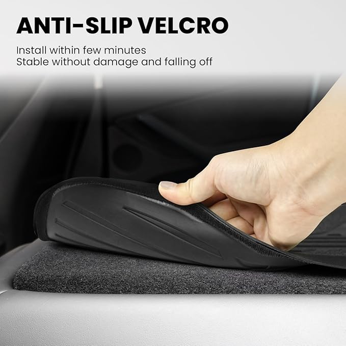 LASFIT Rear Seat Back Protector for Toyota 4Runner 2013-2024 7-Seats Back Cover (Not Fit 5 Seats) | Premium Extra Thick TPE Custom Fit Waterproof 4 Runner Second Row Back Seat Backrest Mat Liner