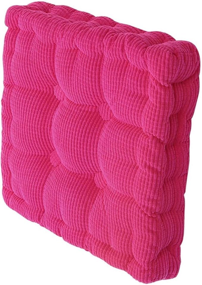 15"x15" Square Comfortable Seat Cushions Home Pillow Indoor Corduroy Chair Pads Office Soft Cushion