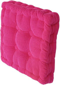 15"x15" Square Comfortable Seat Cushions Home Pillow Indoor Corduroy Chair Pads Office Soft Cushion