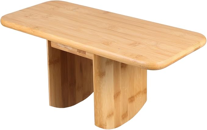 HOODANCOS Portable Meditation Bench Stool for Floor Sitting with Stable Support, Compact Lightweight Wood Prayer Chair for Yoga, Seniors, and Mindfulness Practice
