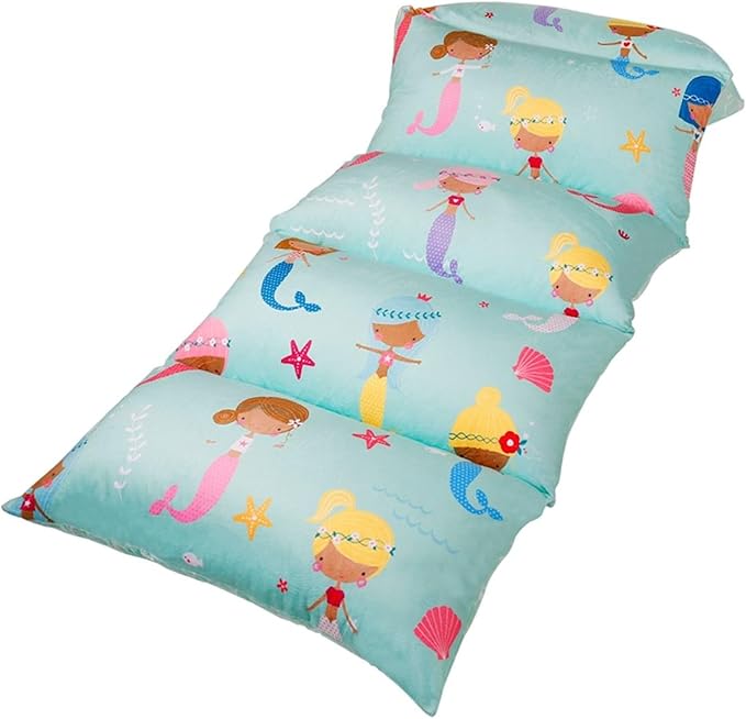 Butterfly Craze Floor Pillow Case - Versatile Lounge Seat & Floor Bed - Custom Support for Sleeping Pad & Guest Bed - Machine Washable Cover & Ground Cushions - Queen Size, Cars Blue