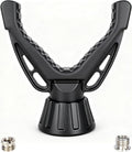 360° Rotating V Yoke Shooting Rest for Rifle Compatible with Shooting Stick Hunting Tripod, Gun Tripod and Monopod for Hunting & Outdoor Activities