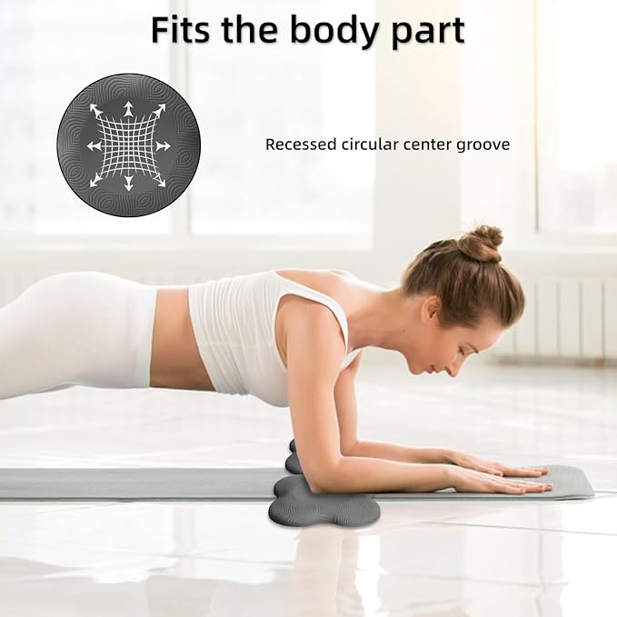 Yflingjie 2 packs Yoga Knee Pad Cushion Extra Thick for Knees Elbows Wrist Hands Head Foam Pilates Kneeling pad Yoga Knee Cushion Thick Exercise Pads for Knees Elbows Wrist Hands Head Foam Pilates Kneeling pad，Support Foam Pads for Women and Men