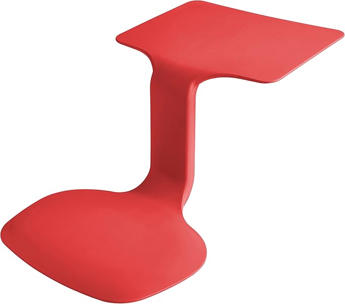 ECR4Kids The Surf Portable Lap Desk, Flexible Seating, Red, 10-Pack