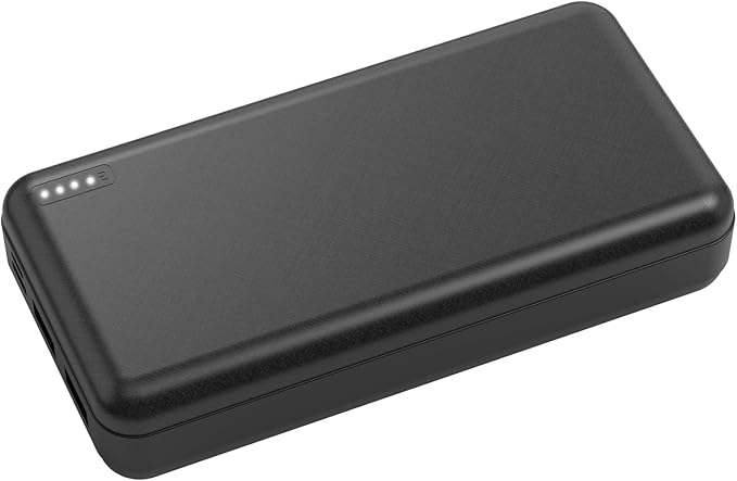 Lyzuepely 20000 mAh 5V2A Battery Pack for Electric Heated Camping Chair, Heated Blanket, Heated Hunting Seat Pad, Heated Sleeping Bag USB Power Bank for Camping Work Battery Pack(Only Battery Pack)