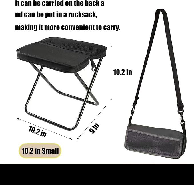 Small Portable Foldable Travel Pedal,Camping Stool Portable,11 in Ultra Light Mini Foot Rest,Suitable for Long Distance Flights,Cars,Subway, Compact Design for Enhanced Comfort(10.6 in)
