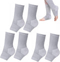ANYSENT Bamboo Foot Sleeves,One Compression Bamboo Foot Sleeves,New Compression Bamboo SocksAnkle Compression Socks