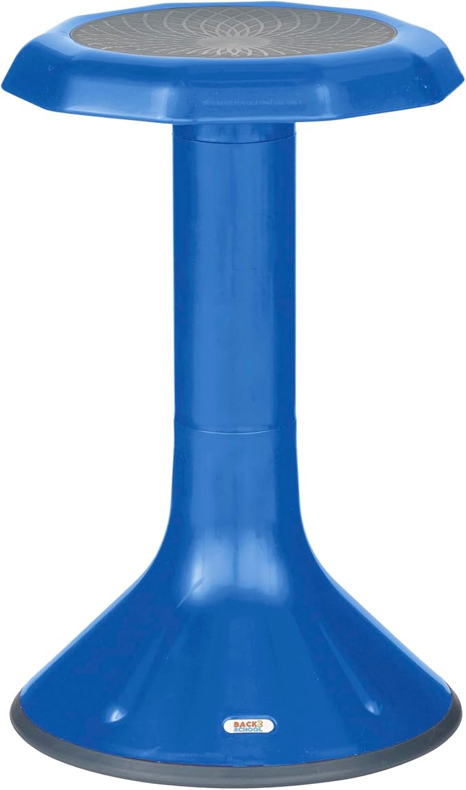 Wobble Stool, 20", Flexible Seating, Blue
